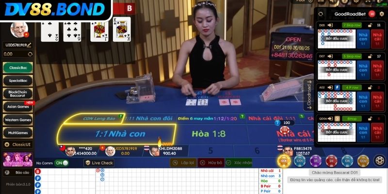 Baccarat DV88 Bí Mật Kiếm Tiền Từ Chuyên Gia Cho Tân Thủ 2 Cách tham gia Baccarat DV88