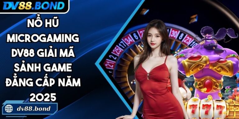 Nổ Hũ Microgaming DV88 Giải Mã Sảnh Game Đẳng Cấp Năm 2025 6 Nổ hũ Microgaming DV88