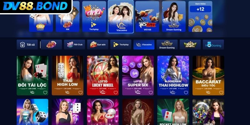 Via Casino DV88 Sòng Bạc Giải Trí Online Chất Lượng 2025 1 Khái quát vài nét về sảnh cược Via Casino DV88